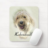 Cadeaus voor Labradoodle-liefhebbers Muismat (Met muis)