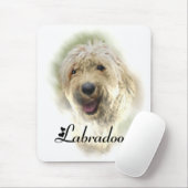 Cadeaus voor Labradoodle-liefhebbers Muismat (Met muis)
