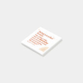 Cadeaus voor leraren en leuke schoolontwerpen post-it® notes (Schuin)