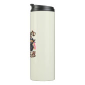 Cadeaus voor leraren Funny Most Likely To-uitsprak Thermosbeker (Geroteerd rechts)