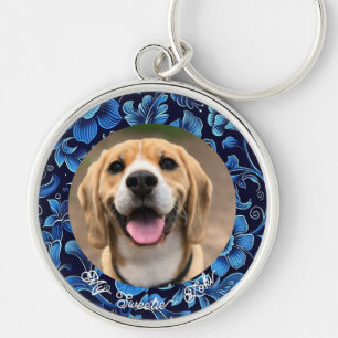 Cadeaus voor lieve honden vaders Gepersonaliseerde Sleutelhanger