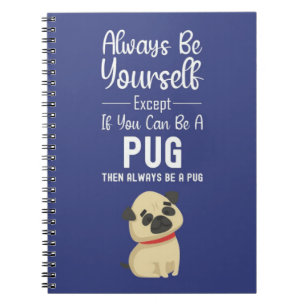 Cadeaus voor lieve Pugs Hondenliefhebber Huisdiere Notitieboek