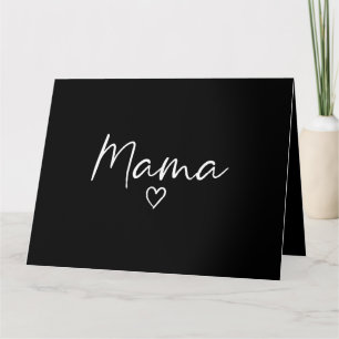 Cadeaus voor mama voor vrouwen hart Moederdag mama Kaart