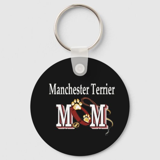Cadeaus voor Manchester Terrier-moeders Sleutelhanger (Voorkant)