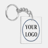 Cadeaus voor Mannen Papa Kerstvakantie ADD LOGO Sleutelhanger (Voorkant Links)