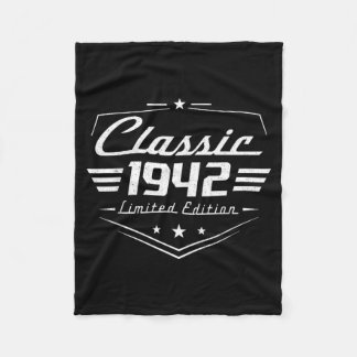 Cadeaus voor mannen van 85 jaar oud Vintage Clic A Fleece Deken