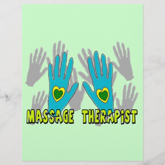 Cadeaus voor Massage Therapeuten Flyer (Voorkant)