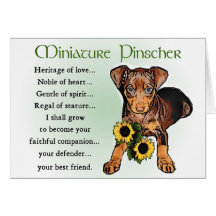 Cadeaus voor Miniature Pinscher