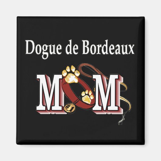cadeaus voor moeder dogue de bordeaux magneet (Voorkant)