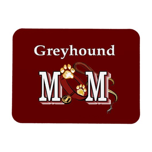 Cadeaus voor moeder van een Greyhound-hond Magneet (Horizontaal)