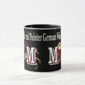 Cadeaus voor moeders van Duitse Draadhaar Mok (Midden)