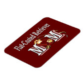 Cadeaus voor Moeders van Flat-Coated Retrievers Magneet (Linkerzijde)