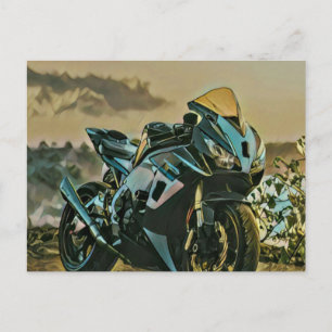 Cadeaus voor motorrijder briefkaart