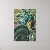 cadeaus voor motorrijders canvas afdruk (Voorkant)