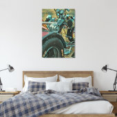 cadeaus voor motorrijders canvas afdruk (Insitu (Slaapkamer))