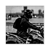 Cadeaus voor motorrijders rubberstempel (Afrduk)
