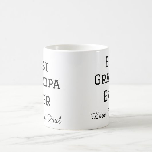 Cadeaus voor Opa ooit opa eenvoudige naam Koffiemok (Center)