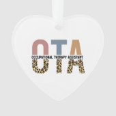 Cadeaus voor OTA ergotherapieassistenten Ornament (voorkant)