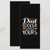 Cadeaus voor Papa | Papa Cooler Dan Die Van Jou Menu (Voorkant / Achterkant)