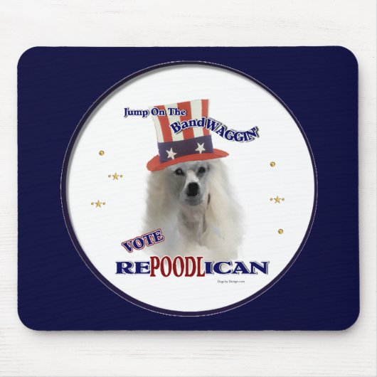 Cadeaus voor POODLE-liefhebbers Muismat (Voorkant)
