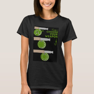Cadeaus voor professionele fly-fishing rods t-shirt