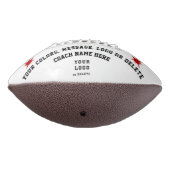 Cadeaus voor rood, wit en zwart Football (Gedraaid 270)