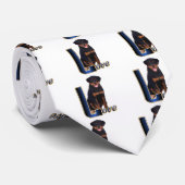 Cadeaus voor Rottweiler-liefhebbers Stropdas (Opgerold)
