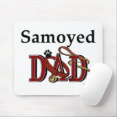 Cadeaus voor Samoyed vader Muismat (Met muis)