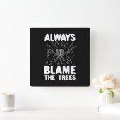 Cadeaus voor schijfGolf-schijf Vierkante Klok (Huis)