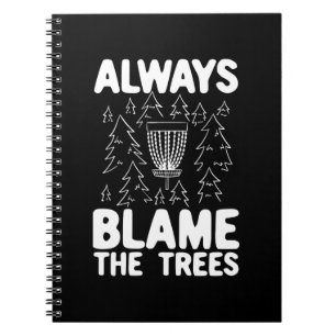 Cadeaus voor schijfGolf-schijfmandje Notitieboek