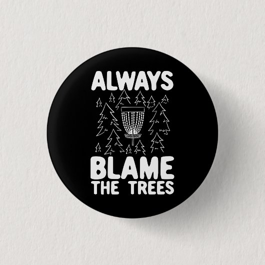 Cadeaus voor schijfGolf-schijfmandje Ronde Button 3,2 Cm (Voorkant)