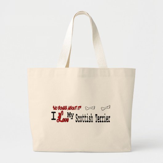 Cadeaus voor Scottish Terrier Grote Tote Bag (Voorkant)