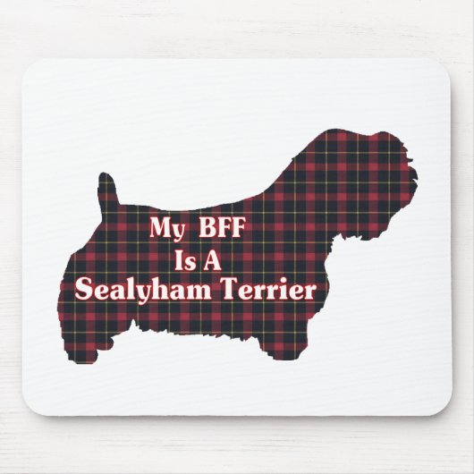 Cadeaus voor Sealyham Terrier BFF Muismat (Voorkant)