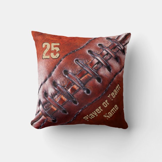 Cadeaus voor senior voetballers PERSONALIZED Kussen (Voorkant)