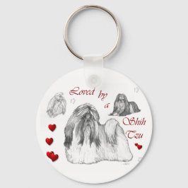 Cadeaus voor Shih Tzu-liefhebbers Sleutelhanger