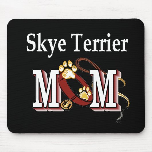 Cadeaus voor Skye Terrier MOEDER Muismat (Voorkant)