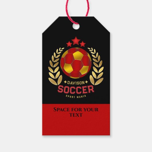 Cadeaus voor sportliefhebbers cadeaulabel (Voorkant)