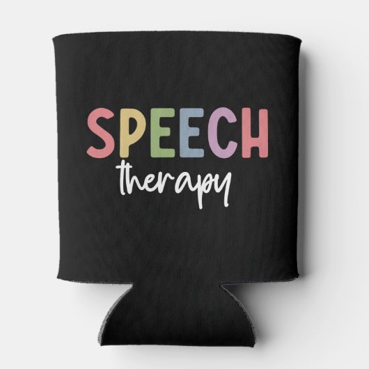 Cadeaus voor spraaktherapie SLP spraakpatholoog Blikjeskoeler (Achterkant)