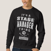 Cadeaus voor Stage Manager Trui (Voorkant)