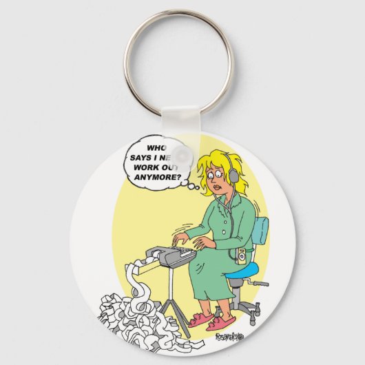 Cadeaus voor stenografen sleutelhanger (Voorkant)