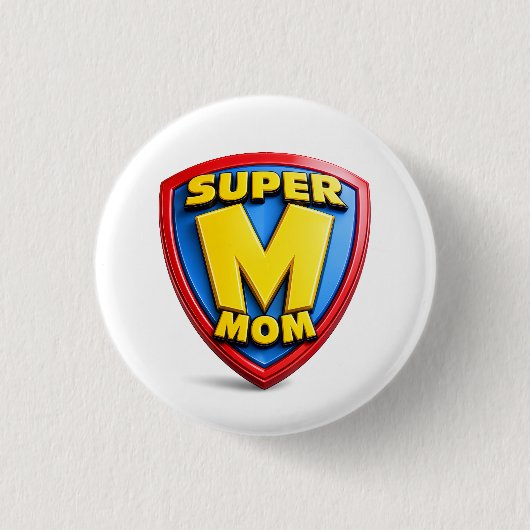 Cadeaus voor Super Moms Ronde Button 3,2 Cm (Voorkant)