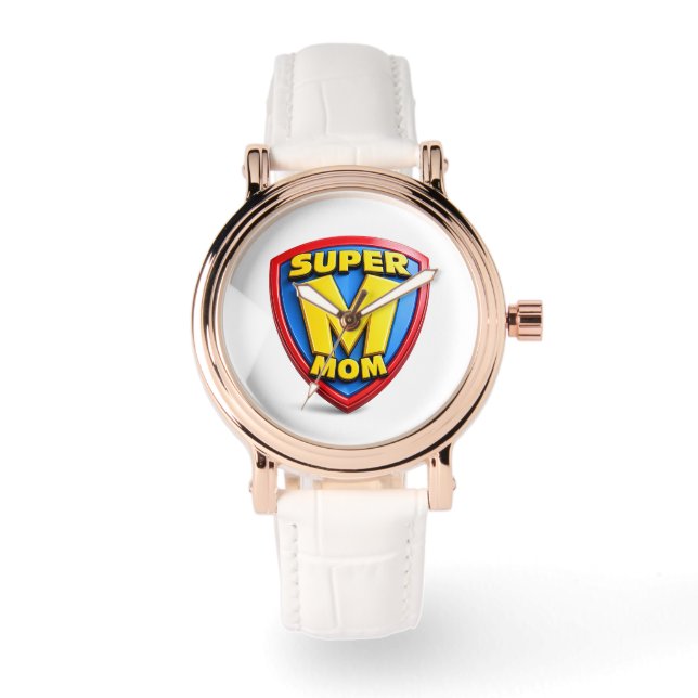 Cadeaus voor Supermams Horloge (Voorkant)