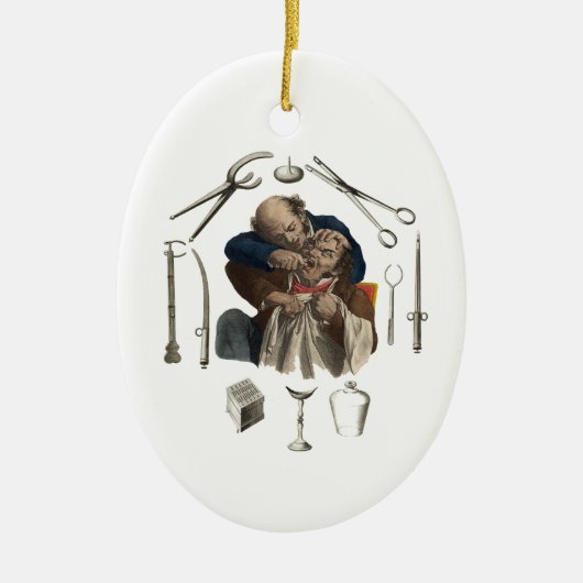  cadeaus voor tandartsen keramisch ornament (Voorkant)