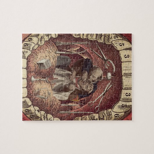  cadeaus voor tandartsen legpuzzel (Horizontaal)