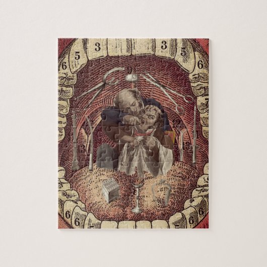  cadeaus voor tandartsen legpuzzel (Verticaal)