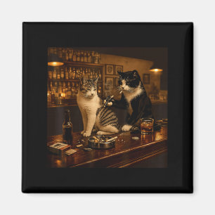 Cadeau's voor Tattoo-kat getatoeëerde Kittens Kuns Magneet
