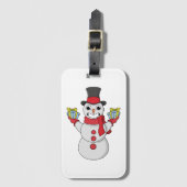 Cadeaus voor u van Snowman Bagagelabel (Voorkant (verticaal))