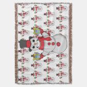Cadeaus voor u van Snowman Deken (Voorkant Verticaal)
