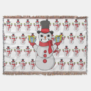 Cadeaus voor u van Snowman Deken