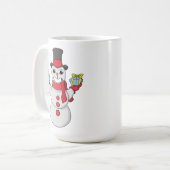 Cadeaus voor u van Snowman Koffiemok (Voorkant links)
